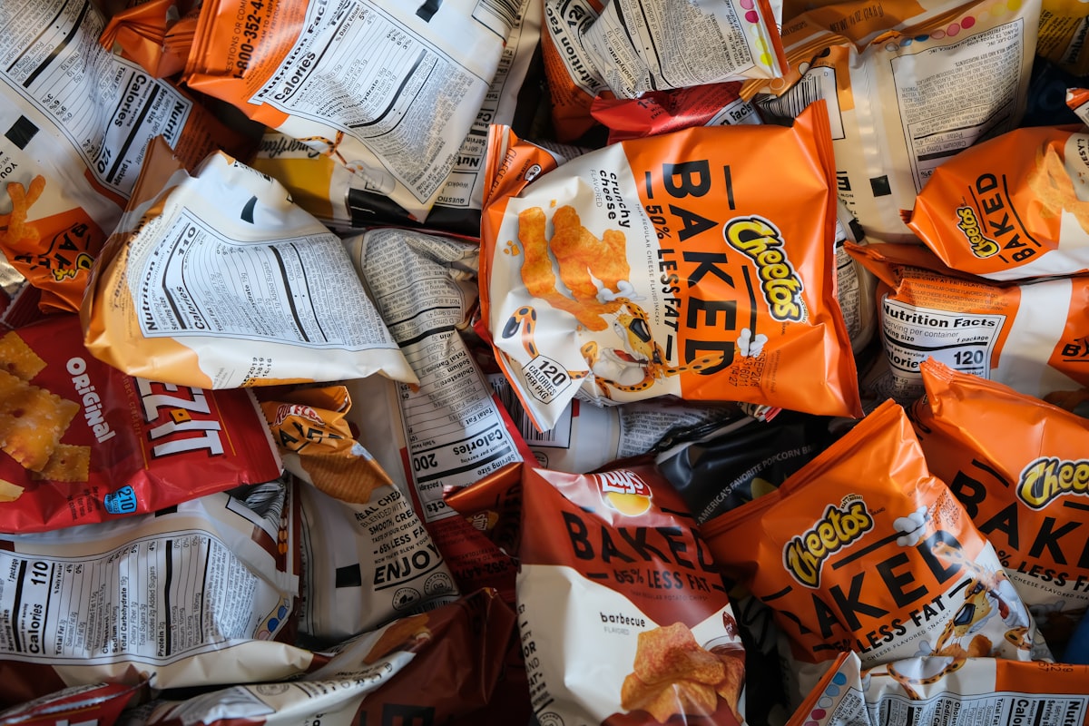 Potato Crisps Variety Pack — 6 Bags